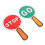 4Pièces Signal Stop Double-Face Portable Plastique Pour Classe 1