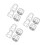 12Pcs Silver Sprinkler Protector Covers Durable Metal for Home Safety 10