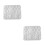 2Pcs Durable White Silicone Mold Petal Shape for DIY Ornament 6