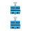 2Pièces Lubrificateur Double Tête Câble Accélérateur Bleu Durable 7