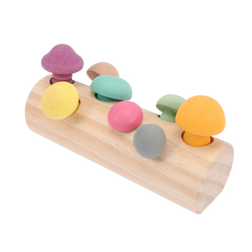 2Sets Toddler Paddestoel Sensorisch Educatief Speelset