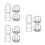 12Pcs Silver Sprinkler Protector Covers Durable Metal for Home Safety 9