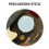 2St Mini Drumstok Keyring Accessoire Beige 9