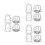 12Pcs Silver Sprinkler Protector Covers Durable Metal for Home Safety 8