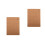 2St Chocolade Macrame Bord Met Raster Voor DIY Knopen En 5