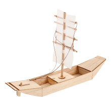 2St Ivoor Zeilboot Modelkit DIY Creatief Speelgoed Voor Thuis