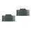 2St Creatieve Groene Deurbel Plastic Voor Huis En Grappige Grap 10