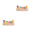 2Sets Toddler Paddestoel Sensorisch Educatief Speelset 6