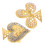 8St Rhinestone Broches Bruiloft Dames Accessoires 2