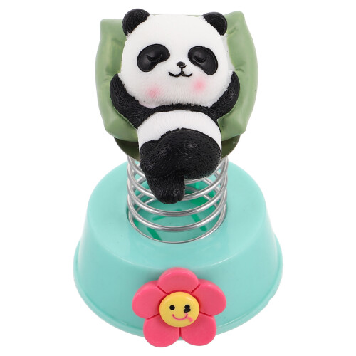 3St Multifunctionele Resin Panda Dashboard Ornament Auto Decoratie 1