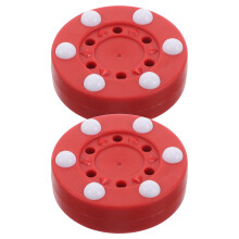 2St Duurzame PP Hockey Pucks Voor Inline En Vloer Hockey Training