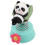 3St Multifunctionele Resin Panda Dashboard Ornament Auto Decoratie 3