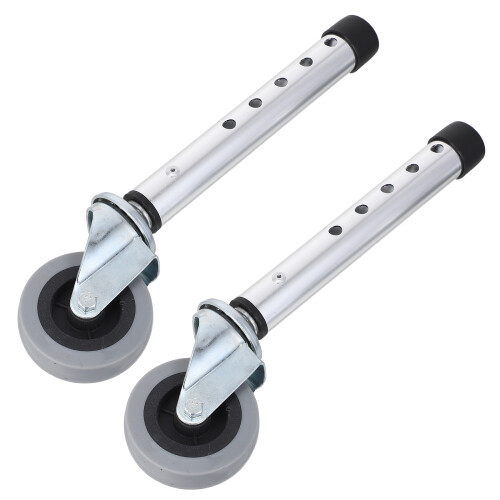1Paire Pivotantes Pour Seniors, Aluminium Durable