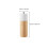 2Pcs White Kitchen Pepper Masher Rubberwood Manual Grinder 10