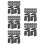100Pcs Heavy Duty Adhesive Car Seat Headrest Hooks Black for Multi Use 6