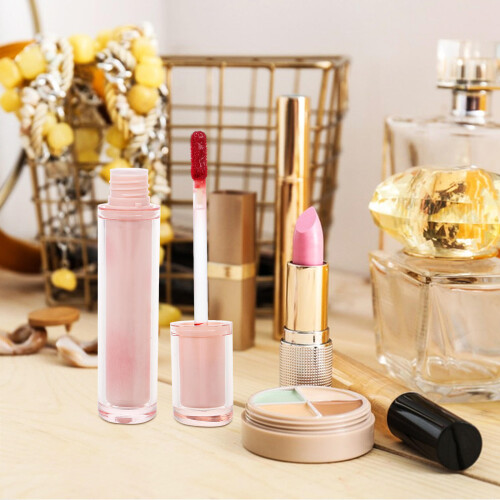 4St Compacte Lipgloss Makeup Vloeibaar Hydraterend Multi Kleuren 2