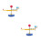 2St Educatief Model Kit Kids Plastic Leerzaam Speelgoed 5