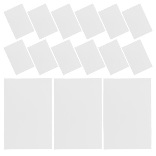 200St Flexibele Plastic Boekbeschermer Transparante Organizer Cover
