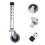 1Paire Pivotantes Pour Seniors, Aluminium Durable 7