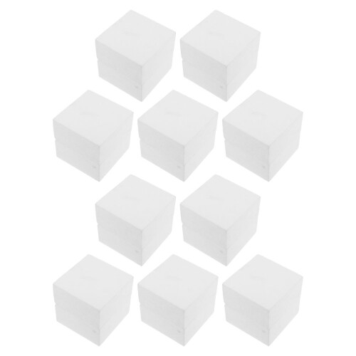 80St Wit Foam Cake Model Vierkant Voor DIY Taartpractice En 1