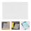 200St Flexibele Plastic Boekbeschermer Transparante Organizer Cover 8