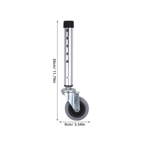 1Paire Pivotantes Pour Seniors, Aluminium Durable 1