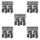 100Pcs Heavy Duty Adhesive Car Seat Headrest Hooks Black for Multi Use 7