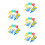 60St Kinderschuimverfborstels Stempel Design Creatief 6