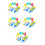 60St Kinderschuimverfborstels Stempel Design Creatief 9