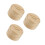 3Pièces Boîtes Cadeau Bébé Bois Compact Rangement Souvenirs Multiples 10