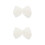 2St Creatieve Witte Plastic Strik Kleding En Hoofddeksel 5