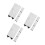 12Sets Zwarte ABS Aquarium Scheidingsplaten Plastic Rooster Vis Filter 9