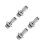 4St High Pressure Duikventiel Adapter Loskoppelbaar 7