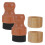 6Sets Verf- En Was Sponsapplicators Met Antislip Bamboe Handvat 3