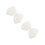 2St Creatieve Witte Plastic Strik Kleding En Hoofddeksel 8