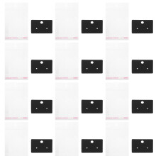 100Sets Zwarte Oorring Displaykaarten Voor Juweliers En Verkopers