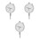 3St Hoogwaardige Aluminium Testindicator Met Pointer Voor Industrie 8
