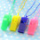 Plastic Whistle Colorful Cheer Referee Whistle with Lanyard (Random Color) 3