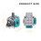 Replacement 3D Analog Joystick ThumbStick Repair Accessory Analog 3D Joysticks Replacement for  One Series X/S 10pc 3