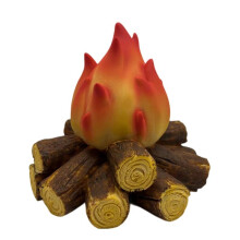 Luce Notturna A LED 3D Finto Fuoco di Legna Ornamenti Decorativi da Tavolo Che Simulano La Fiamma di Carbone Forniture Luminose