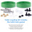 Kit de Substituição de Vaso Sanitário Dentro Do Tanque, 3 Polegadas, Pacote com 2 Juntas de Tanque de Vaso Sanitário, Parafusos e Outras Peças 6