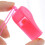 Plastic Whistle Colorful Cheer Referee Whistle with Lanyard (Random Color) 4