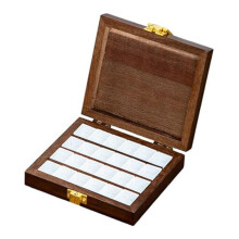 Watercolor Paint Wood Empty Palette Box Folding Paint Tray Portable Travel Paint Case for Acrylic Oil Paints 24 Grids