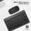 10 Inch  Keyboard Rechargeable Ultra-Slim Wireless Mouse Keyboard Set for Android Windows Tablet   C 4
