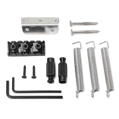 2 Sets of Guitar Bridge Accessories Double Swing Bridge Vibrato System String Board Vibrato Complete Set 2