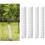 8PCS Tree Protectors 2 Size Plastic Spiral Tree Guard Tree Trunk Protector Wrap Tree Bark Protector Tube Tree Wraps 7