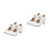 2Paren Wit Elegant Schoeisel Dames Chunky Met 5