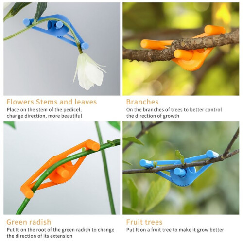 50PCS Plant Branches Bender Training Clips Garden Trainer Clips 360Adjustable Holder for Stress Training Tools 1
