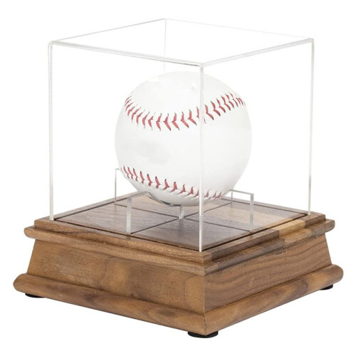 Softball Display Case, Plastic Display Holder, Clear Display  Baseball Display Case Protected Acrylic Box 1