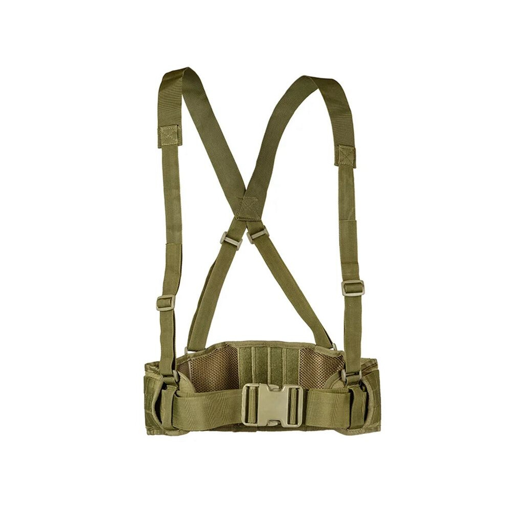 Tauoh Outdoor Sports Gear Combat Vest Accessory Magazine Bag Carrier Tactical Camouflage Chest Rig Armygreen